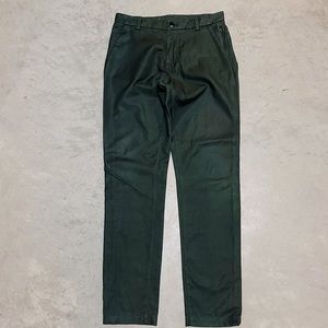 Lululemon Men’s Chino Performance ABC Pants - 32x34 - Green - 5 Pocket